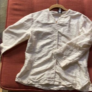 Eileen Fisher 3/4 sleeve light jacket